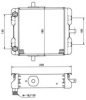 NRF 31053 Oil Cooler, engine oil